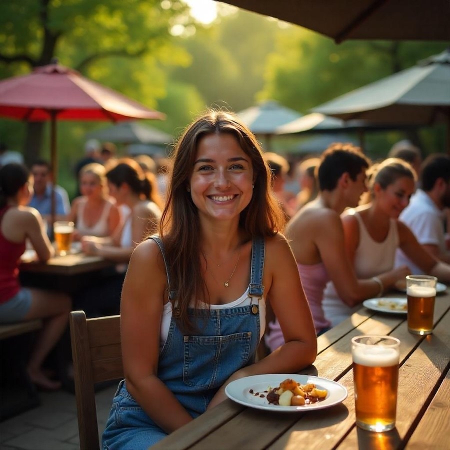 Biergarten Biergarten